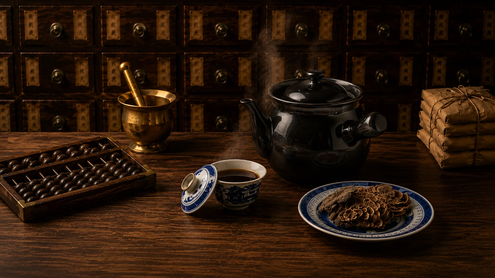 中藥複方煎煮情境